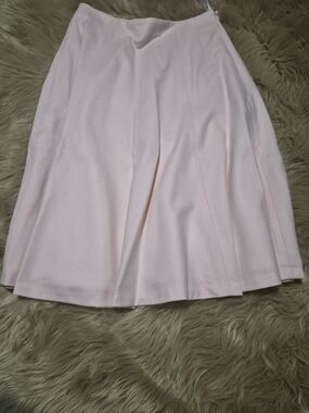 Lauren Ralph Lauren Vintage A-Line Pleated Midi Skirt
